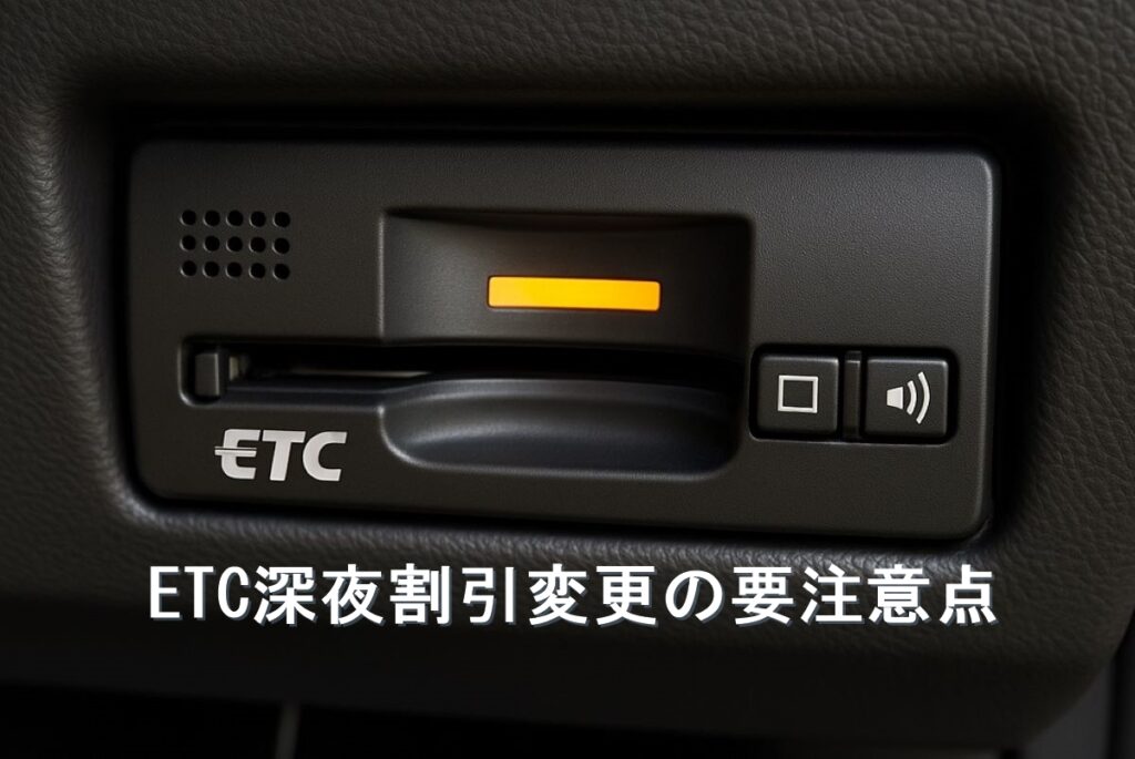 ETC深夜割引変更