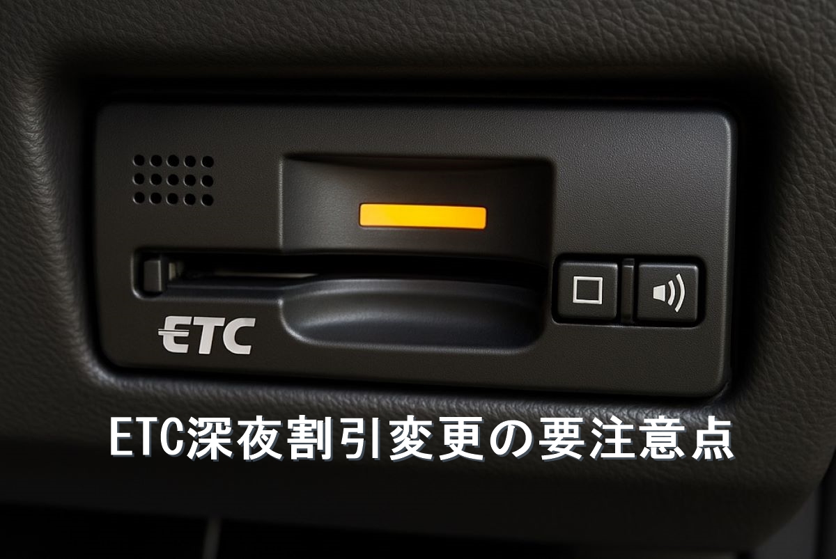 ETC深夜割引変更